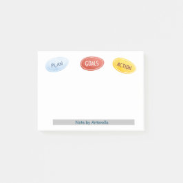  Personalized Notepad Post it ポストイット