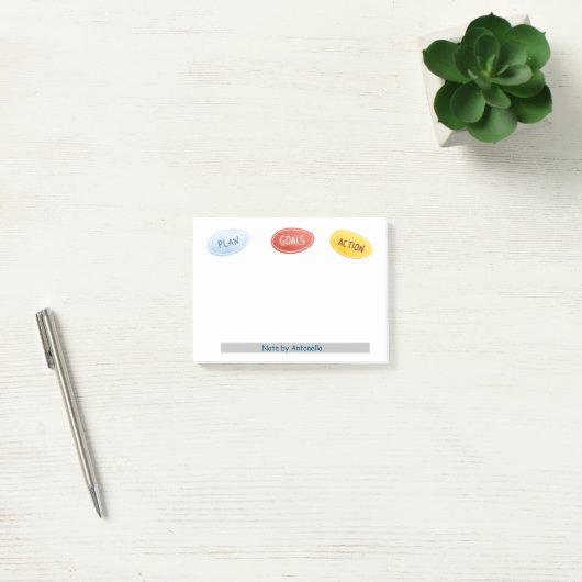  Personalized Notepad Post it ポストイット (オフィス)