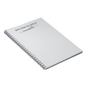 Personalized notes from the desk of ノートブック (右側)