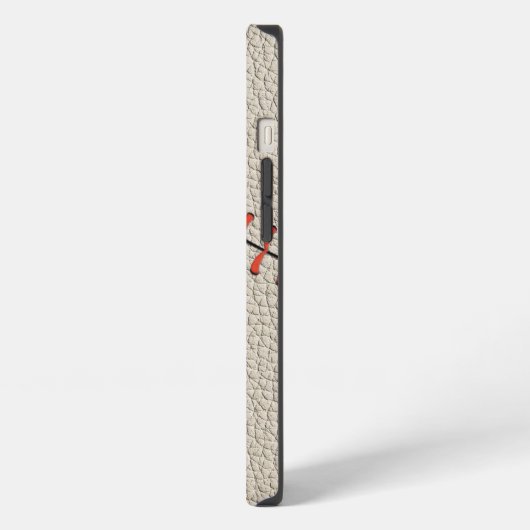 Personalized Number and Name Baseball Custom iPhoneケース (左側面)