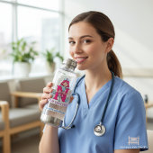 Personalized Nurse Alphabet N Gift スクエアシール