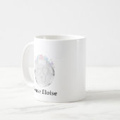 Personalized Nurse Gift Emblem Mug コーヒーマグカップ (正面左)