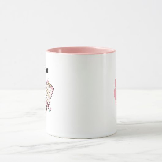 Personalized Nurse Gift Mug Custom Name マグカップ (中央)