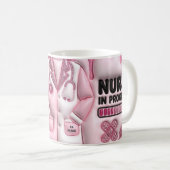 Personalized Nurse in Progress Classic 11oz Mug コーヒーマグカップ (正面右)