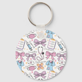 Personalized Nurse Keychain | Custom Nurse Name キーホルダー