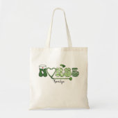 Personalized Nurse Name Tote Bag | Holiday Nurse G トートバッグ (正面)