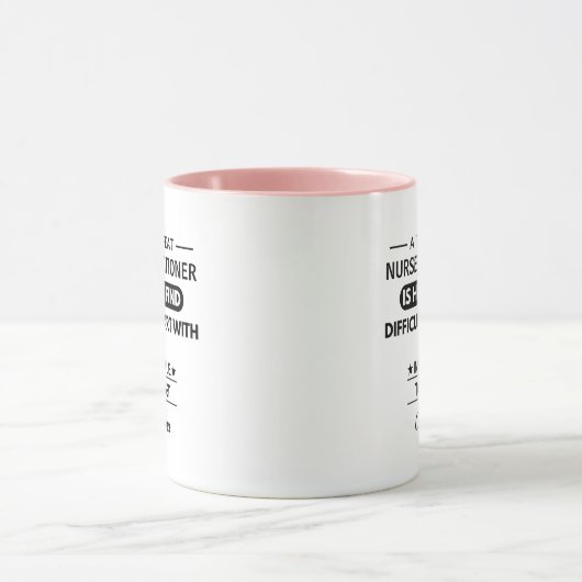 Personalized Nurse Practitioner マグカップ (中央)