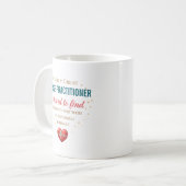 Personalized Nurse Practitioner Appreciation Quote コーヒーマグカップ (正面左)