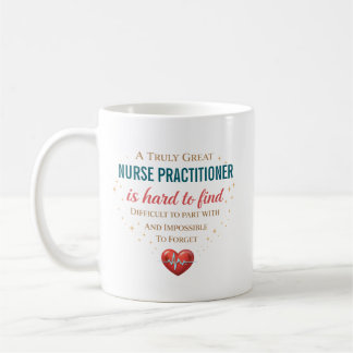 Personalized Nurse Practitioner Appreciation Quote コーヒーマグカップ