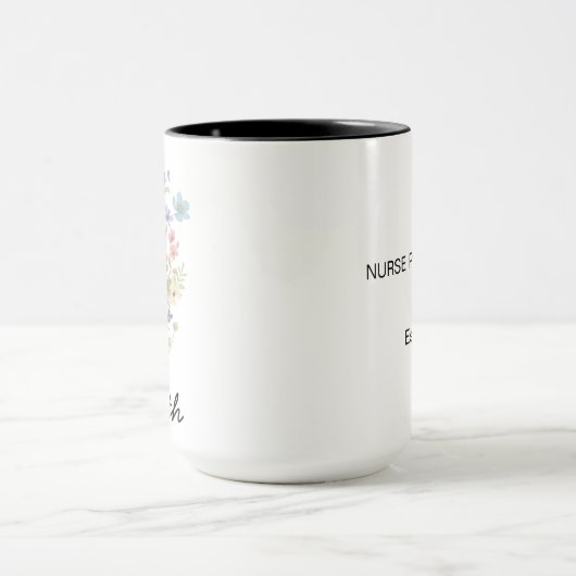Personalized Nurse Practitioner Mug, Nurse Practit マグカップ (中央)