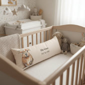 Personalized Nursery Pillow • Capybara Baby Decor ボディピロー