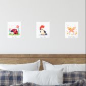 Personalized Nursery Room Decor - Woodland Animals (寝室)