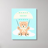 Personalized Nursery wall Art キャンバスプリント (正面)