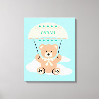 Personalized Nursery wall Art キャンバスプリント