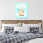 Personalized Nursery wall Art キャンバスプリント (インサイチュ (寝室))