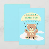 Personalized Nursery wall Art サンキューカード (正面/裏面)