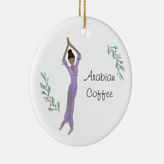 Personalized Nutcracker Arabian セラミックオーナメント (右)