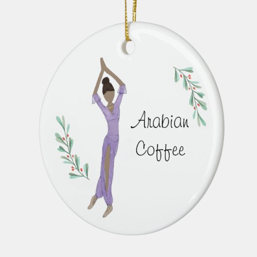 Personalized Nutcracker Arabian セラミックオーナメント (左)