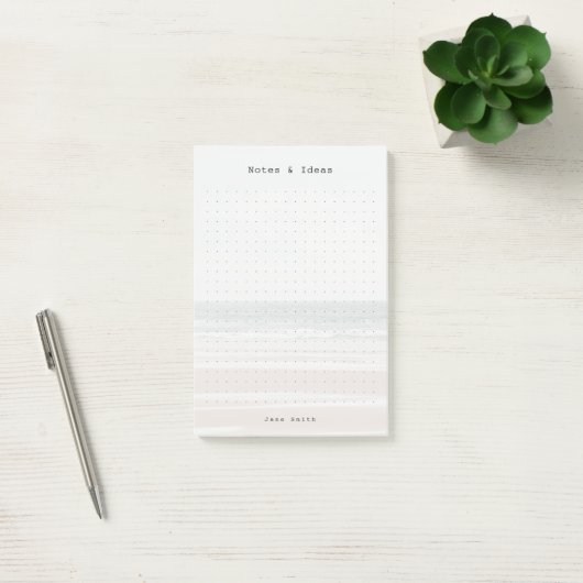Personalized ocean aesthetic dot Grid ポストイット (オフィス)