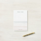 Personalized ocean aesthetic dot Grid ポストイット (デスク上)