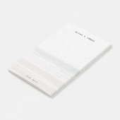 Personalized ocean aesthetic dot Grid ポストイット (アングル)