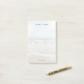 Personalized ocean aesthetic dot Grid ポストイット (デスク上)