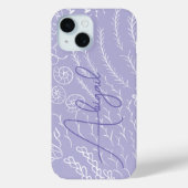 Personalized Ocean Coral Reef Beachy Case-Mate iPhoneケース (裏面)