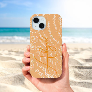 Personalized Ocean Coral Reef Beachy iPhone 15ケース