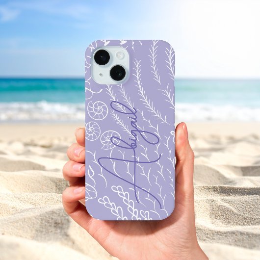 Personalized Ocean Coral Reef Beachy Case-Mate iPhoneケース