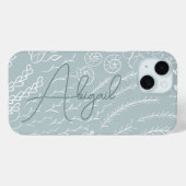 Personalized Ocean Coral Reef Beachy Case-Mate iPhoneケース (裏面 (横))