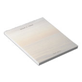 Personalized ocean sunset aesthetic dot Grid ノートパッド (アングル)