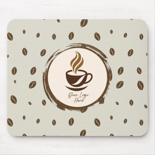 Personalized Office | Coffee Shop Branding マウスパッド (正面)