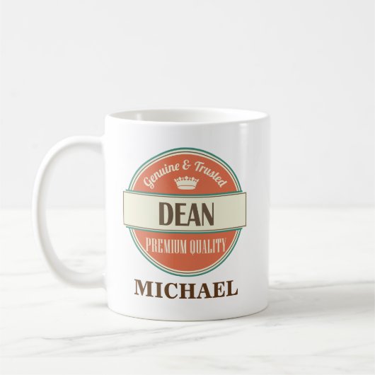 personalized Office Mug Gift学部長 コーヒーマグカップ (左)