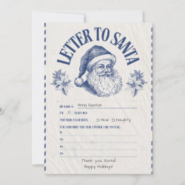 Personalized Official North Pole Letter From Santa 招待状