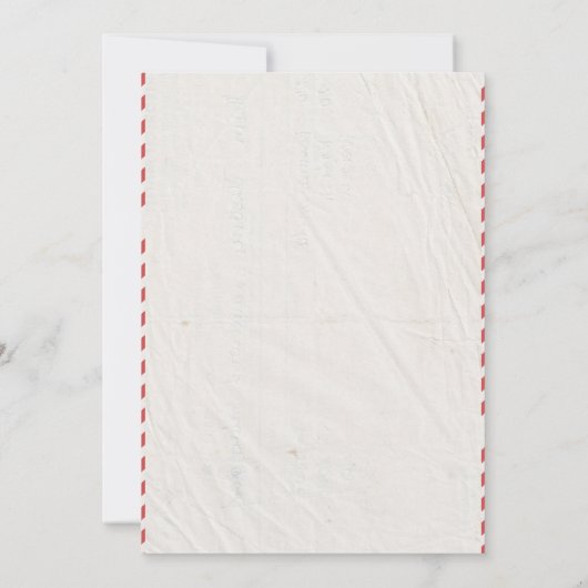 Personalized Official North Pole Letter From Santa 招待状 (裏面)