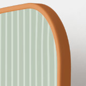 Personalized Olive Wreath Monogram  ピックルボールラケット (左詳細)