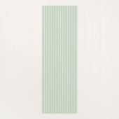 Personalized Olive Wreath Monogram  ヨガマット (裏面)