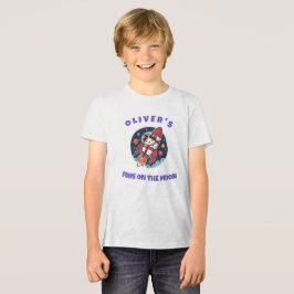 Personalized Oliver's Rocket Cat T-Shirt トライブレンドＴシャツ