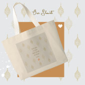 Personalized Om Shanti Yoga Girl ラージトートバッグ