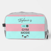 Personalized On Gym Mode Fun Cute Chic ドップキット (正面)