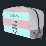Personalized On Gym Mode Fun Cute Chic ドップキット<br><div class="desc">🎒💖 Create a Gym Mode Chic Dopp Kit, adding a name for personalization. 👜💖 Perfect for toiletries, gym essentials, or travel, it’s chic and functional. 🌸✨ Type the name before checkout to make it unique. 🎁 #GymDoppKit #CuteWorkoutGear #FitnessGift @ActiveMoms @TravelFans @GiftSeekers 👉 Customize your dopp kit today and spread the...</div>