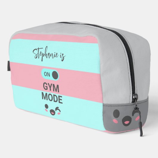 Personalized On Gym Mode Fun Cute Chic ドップキット (右コーナー)