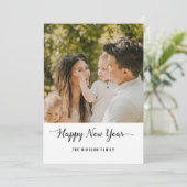 Personalized One-Photo New Year Card 2026 シーズンカード (スタンド正面)