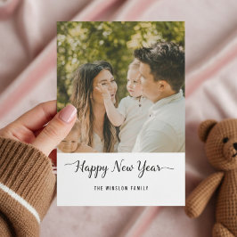 Personalized One-Photo New Year Card 2026 シーズンカード