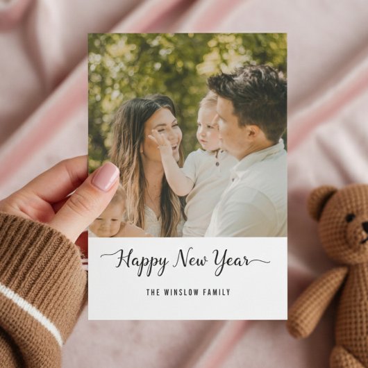 Personalized One-Photo New Year Card 2026 シーズンカード