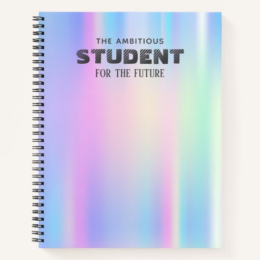 personalized opal notebook ノートブック (正面)