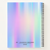 personalized opal notebook ノートブック (裏面)