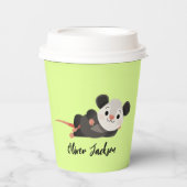 Personalized Opossum 紙コップ (正面)