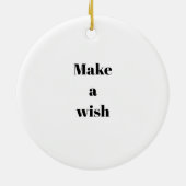 Personalized Ornament セラミックオーナメント (裏面)