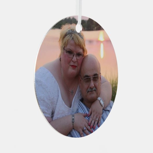 Personalized ornament  メタルオーナメント (正面右)